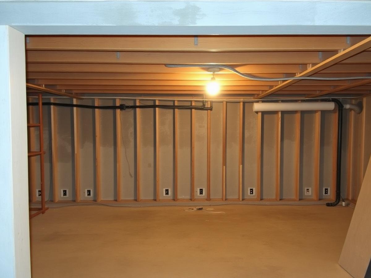 Stonebridge Basement before renovation