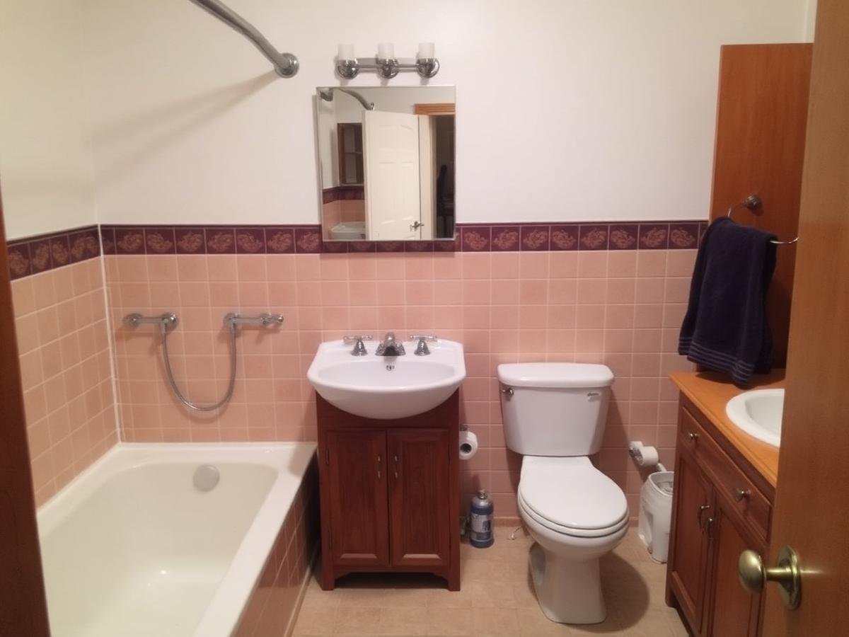 Lakewood Ensuite before renovation